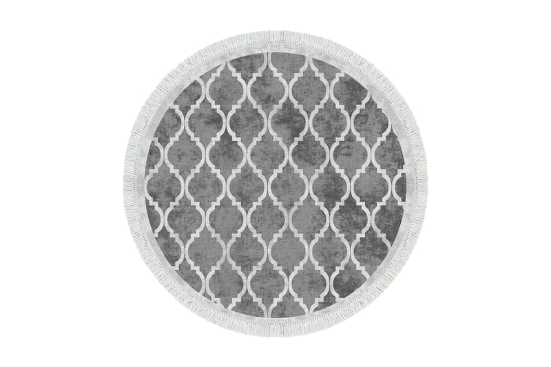 Alanur Home Matte 180 cm Rund, Grå