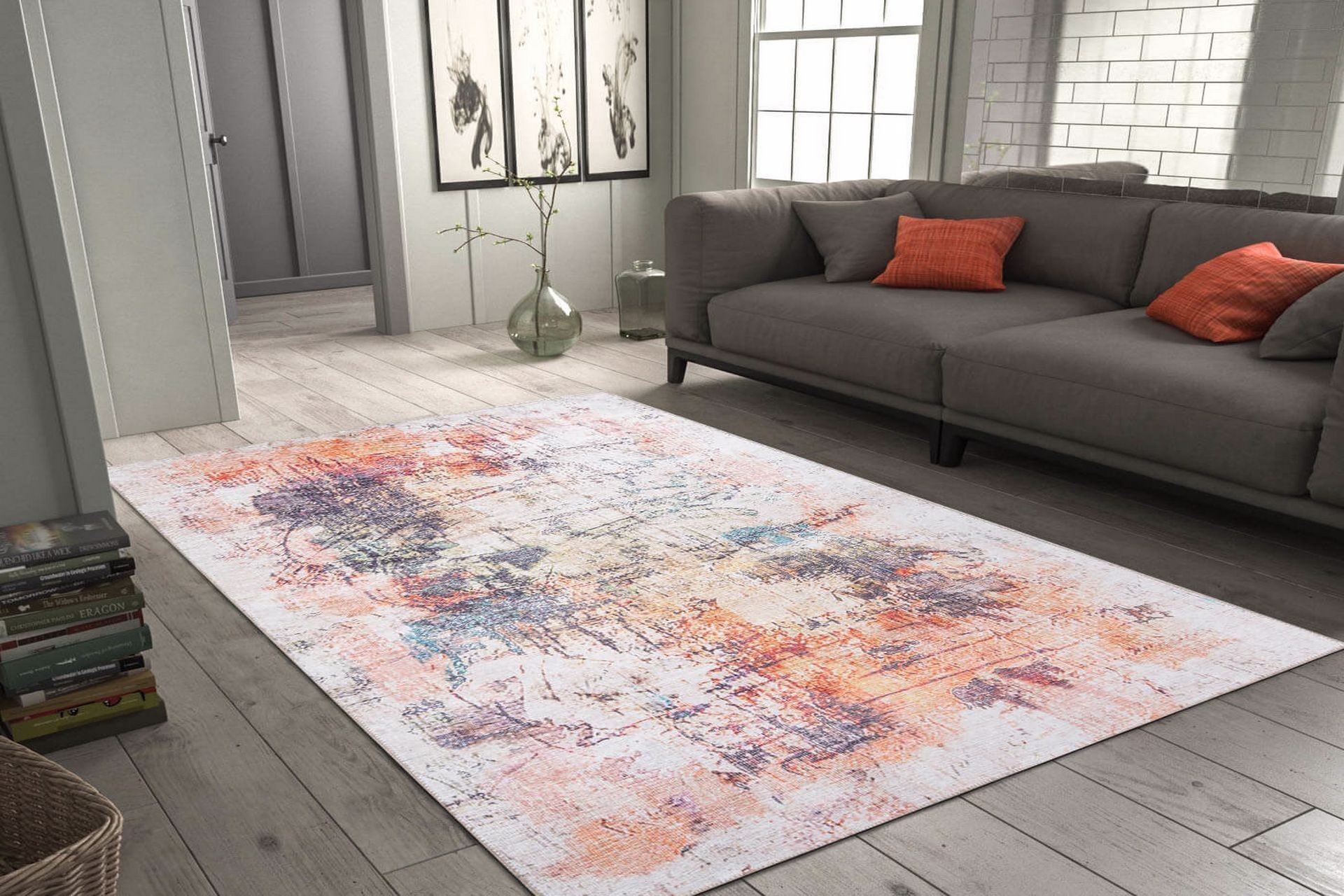 Artloop Matte 210x310 cm - Multifarget - Tekstiler - Tepper & Matter - Store tepper