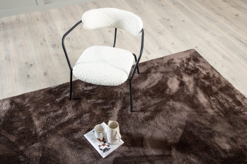 Blanca Flatvevd Matte 160x230 cm - Nougat - Tekstiler - Tepper & Matter - Store tepper