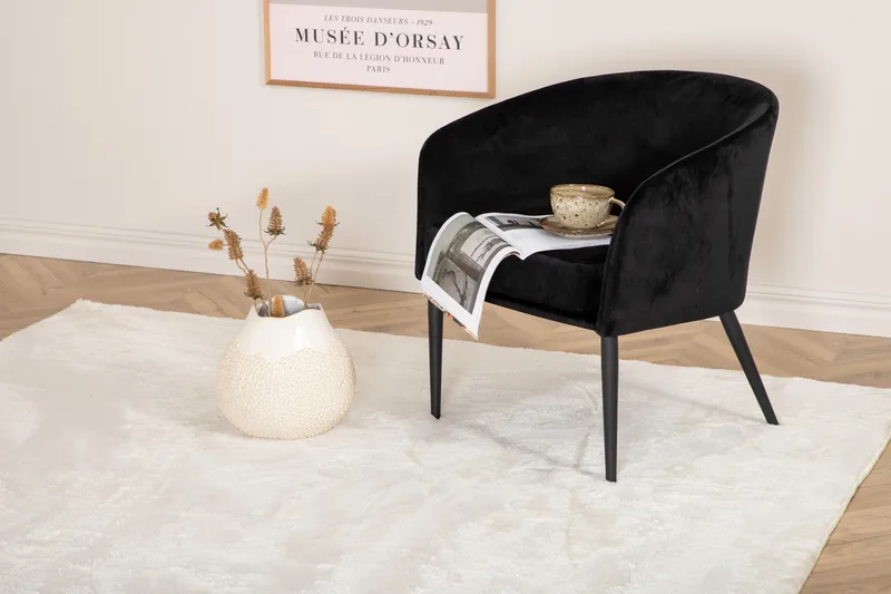 Blanca Flatvevd Matte 200x300 cm - Hvid - Tekstiler - Tepper & Matter - Moderne tepper - Ryeteppe