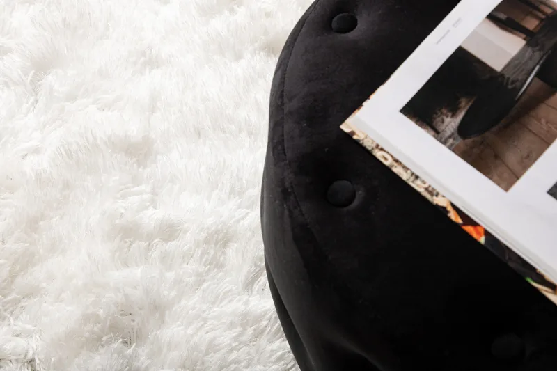 Grace Ryematte 200x300 cm - Hvid - Tekstiler - Tepper & Matter - Moderne tepper - Ryeteppe