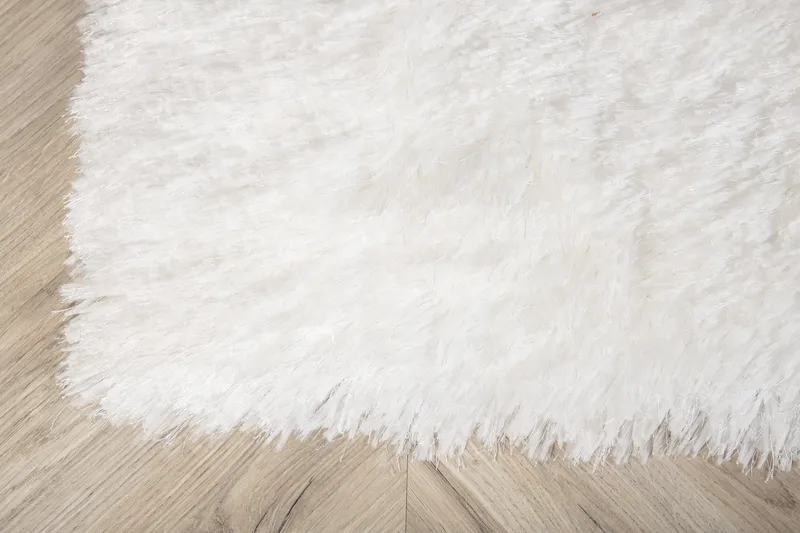 Grace Ryematte 200x300 cm - Hvid - Tekstiler - Tepper & Matter - Moderne tepper - Ryeteppe