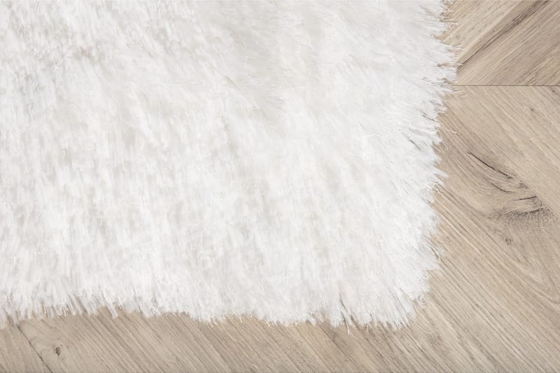 Grace Ryematte 200x300 cm - Hvid - Tekstiler - Tepper & Matter - Moderne tepper - Ryeteppe