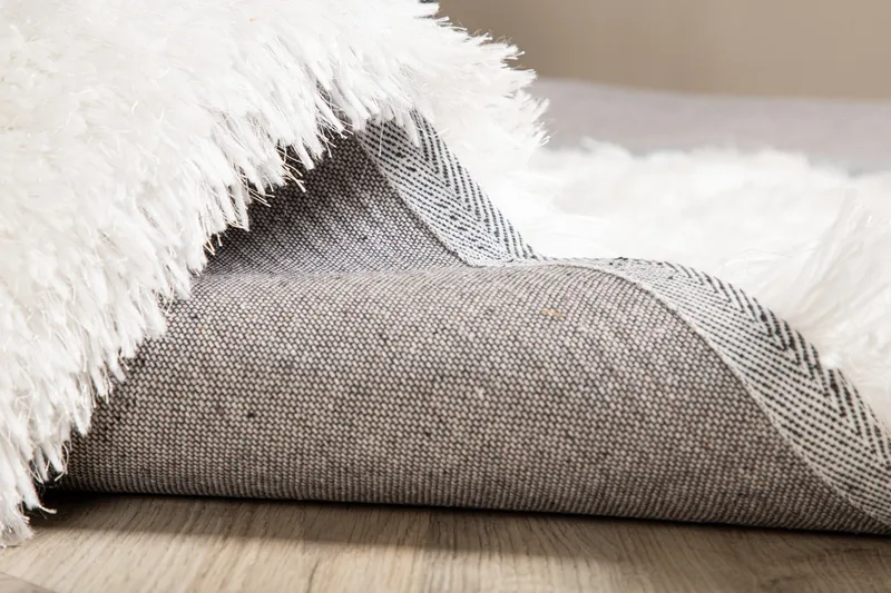 Grace Ryematte 200x300 cm - Hvid - Tekstiler - Tepper & Matter - Moderne tepper - Ryeteppe