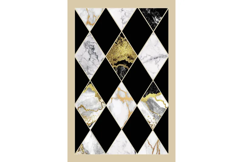 Homefesto Matte 160x230 cm - Multifarget - Tekstiler - Tepper & Matter - Moderne tepper - Wiltontepper