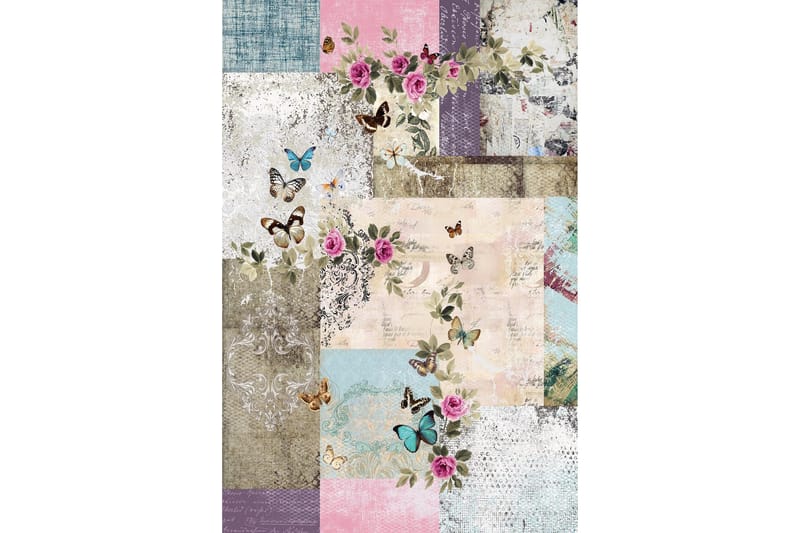 Homefesto Matte 160x230 cm - Multifarget - Tekstiler - Tepper & Matter - Moderne tepper - Wiltontepper