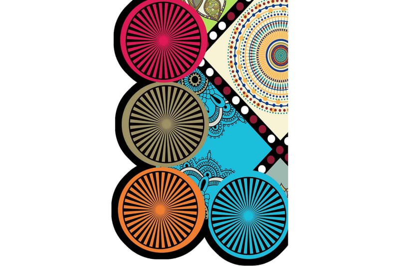 Homefesto Matte 180x280 cm - Multifarget - Tekstiler - Tepper & Matter - Moderne tepper - Wiltontepper