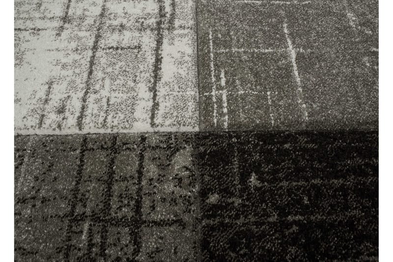 London Square Friezematte 133x190 - Svart - Tekstiler - Tepper & Matter - Moderne tepper - Wiltontepper