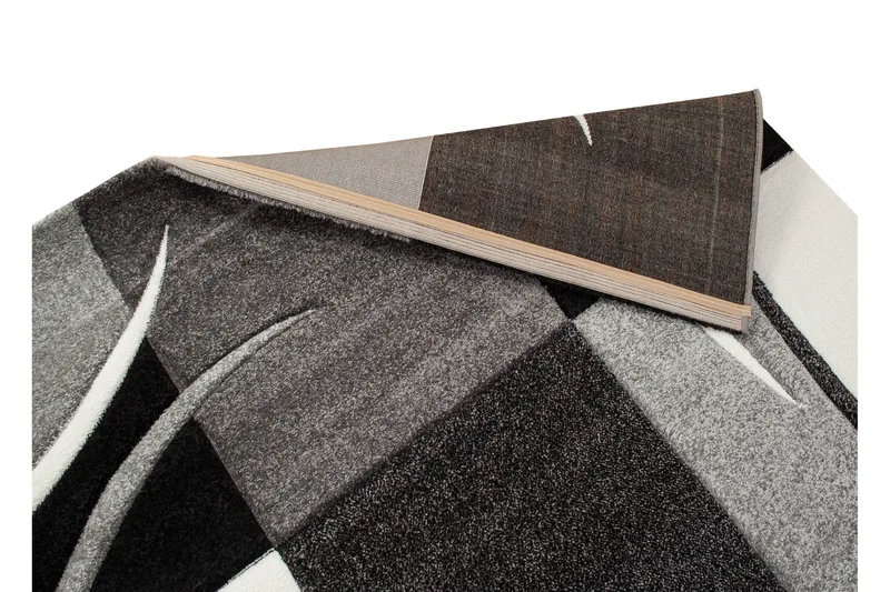 London Patch Friezematte 80x350 - Svart - Tekstiler - Tepper & Matter - Moderne tepper - Wiltontepper