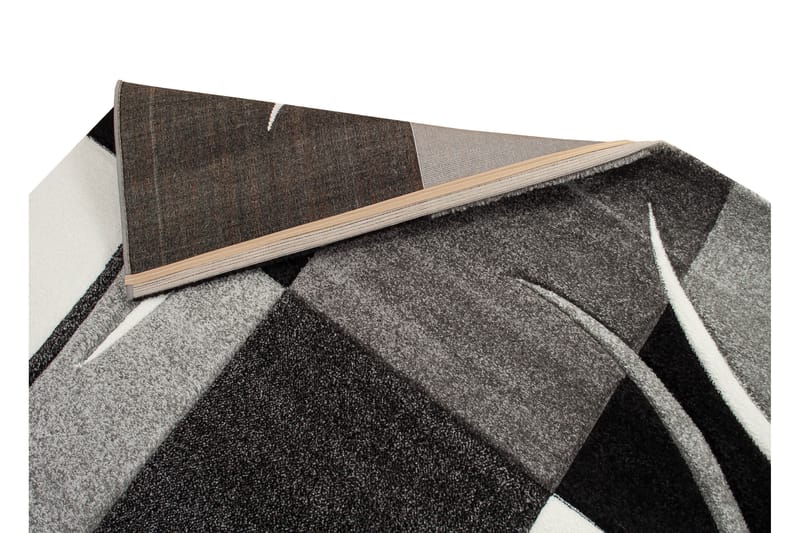 London Patch Friezematte 80x150 - Svart - Tekstiler - Tepper & Matter - Moderne tepper - Wiltontepper