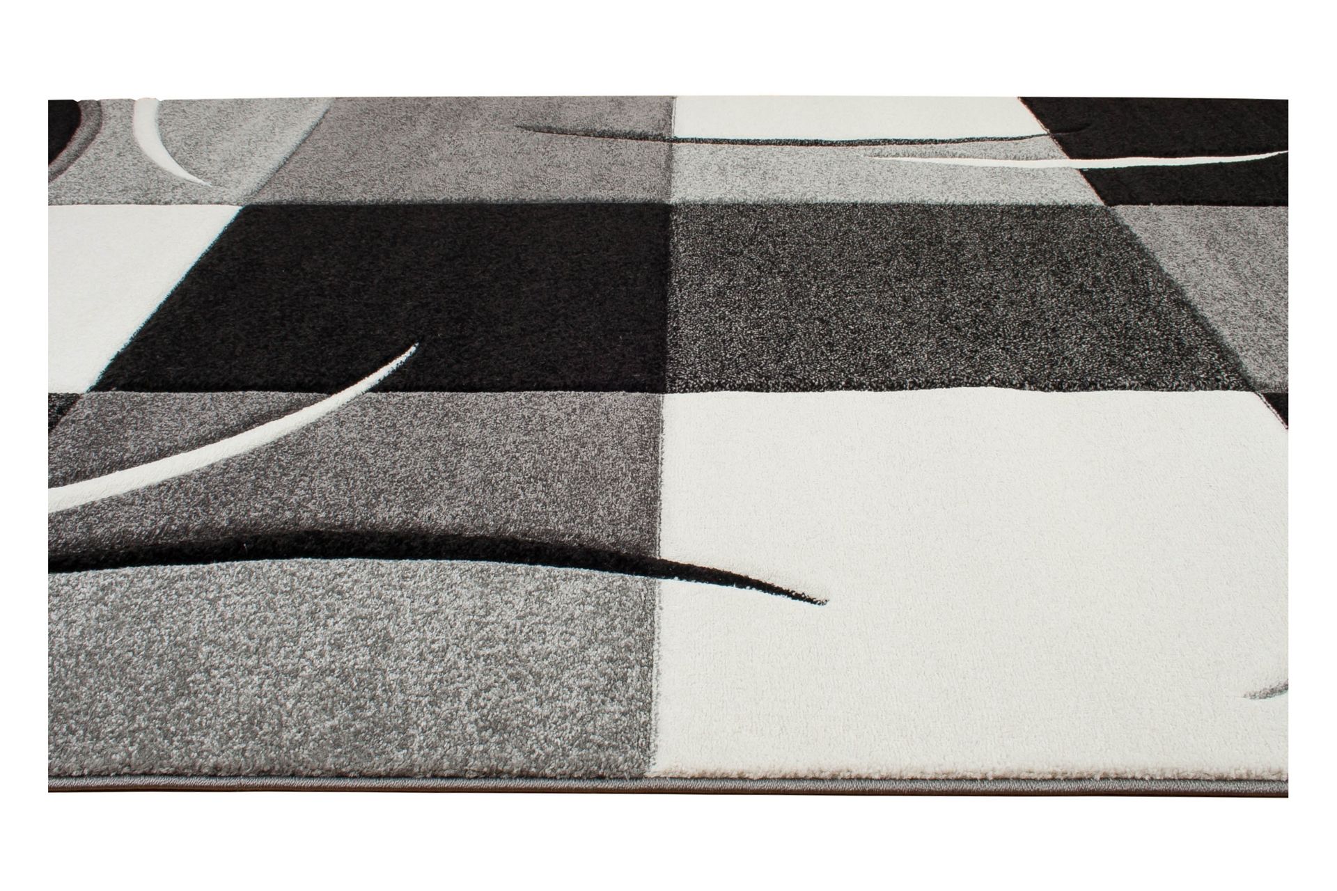 London Patch Friezematte 80x250 - Svart - Tekstiler - Tepper & Matter - Moderne tepper - Wiltontepper