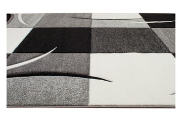 London Patch Friezematte 80x250 - Svart - Tekstiler - Tepper & Matter - Moderne tepper - Wiltontepper
