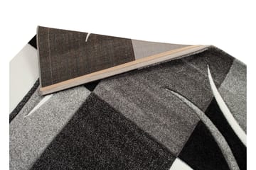 London Patch Friezematte 80x250 - Svart - Tekstiler - Tepper & Matter - Moderne tepper - Wiltontepper