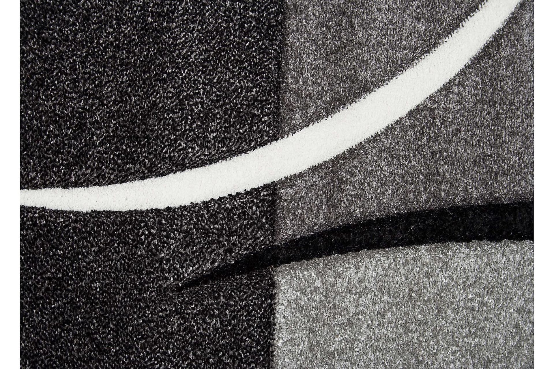 London Patch Friezematte 200x290 - Svart - Tekstiler - Tepper & Matter - Moderne tepper - Wiltontepper