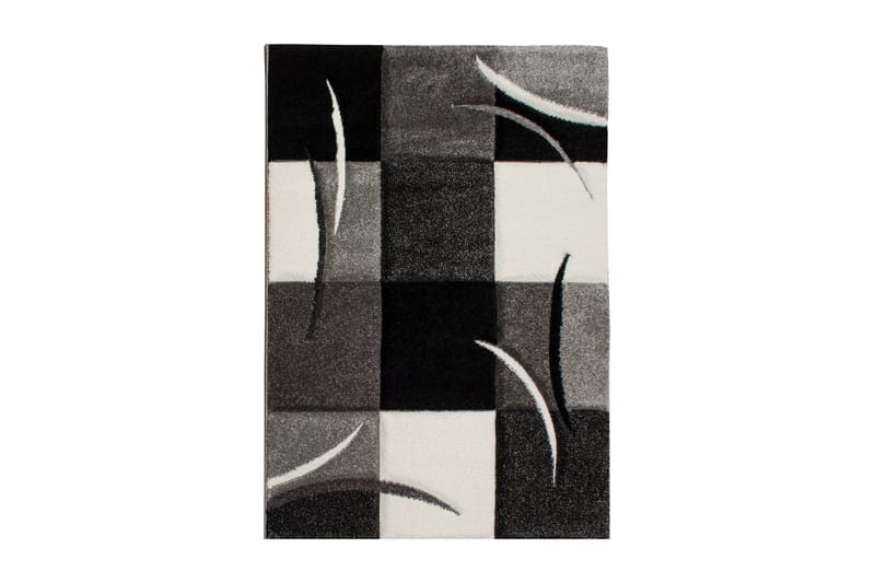 London Patch Friezematte 240x340 - Svart - Tekstiler - Tepper & Matter - Store tepper
