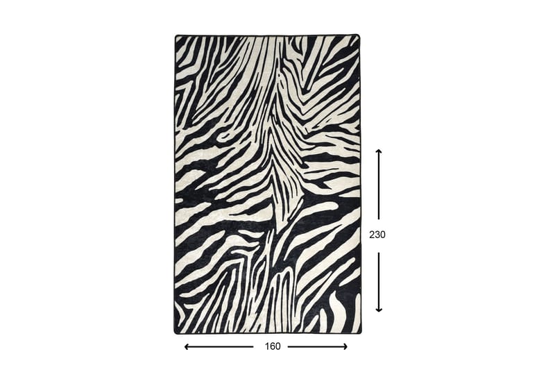 Matte Zebra (160 x 230) - Tepper & Matter - Store tepper