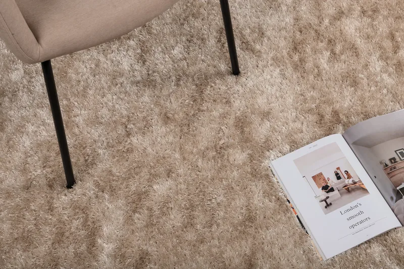 Mattis Matta 160x230 cm - Beige - Tekstiler - Tepper & Matter - Moderne tepper - Bomullstepper