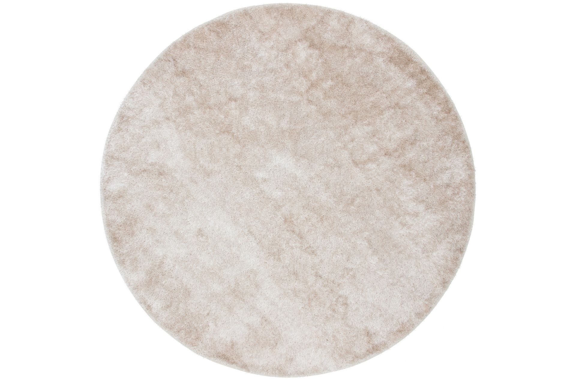 Mattis Matta Rund 200 cm - Beige - Tekstiler - Tepper & Matter