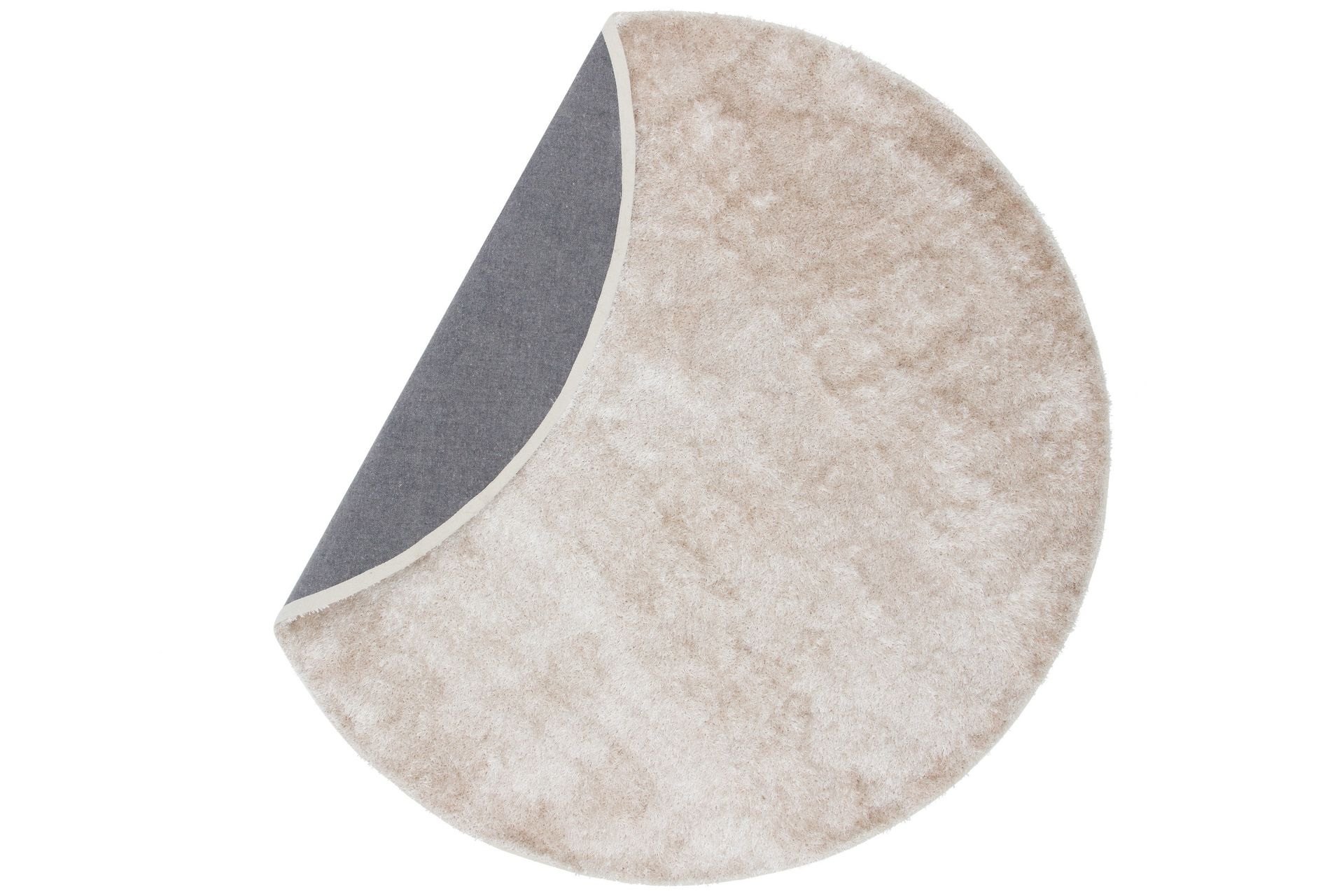Mattis Matta Rund 200 cm - Beige - Tekstiler - Tepper & Matter