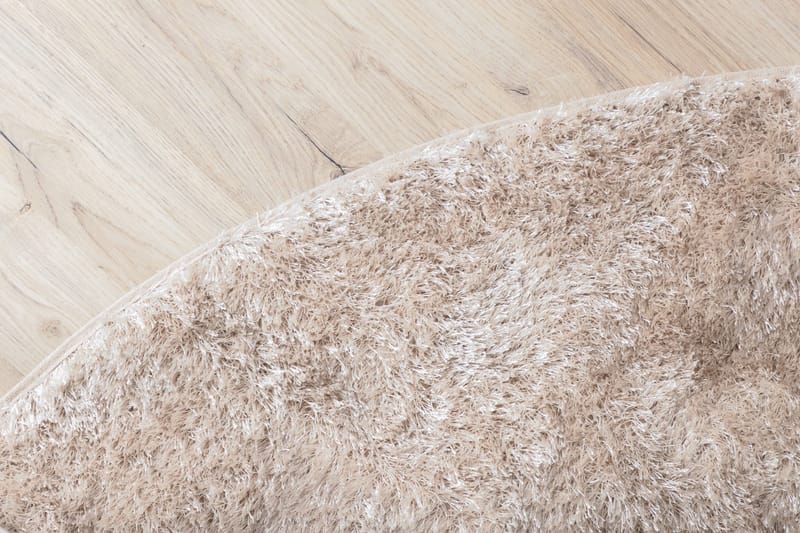 Mattis Matta Rund 200 cm - Beige - Tekstiler - Tepper & Matter - Moderne tepper - Bomullstepper