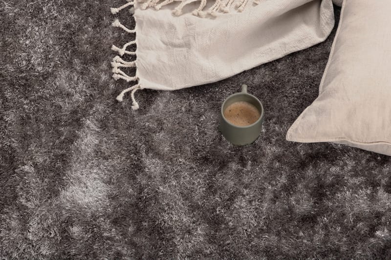 Mattis Matta Rund 200 cm - Grå - Tekstiler - Tepper & Matter - Moderne tepper - Bomullstepper