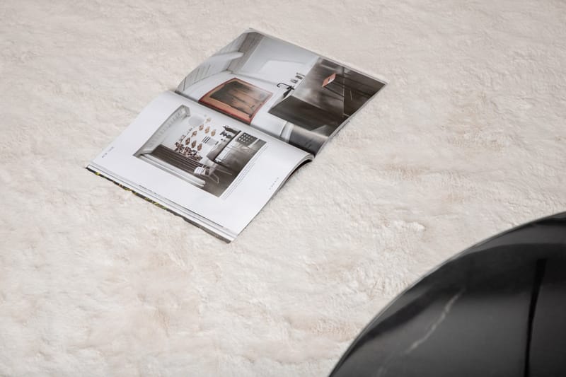 Nina Flatvevd Matte 160x230 cm - Hvit - Tekstiler - Tepper & Matter - Flatvevde tepper