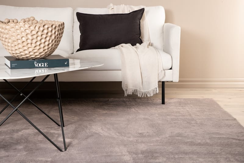 Nina Flatvevd Matte 200x300 cm - Nougat - Tekstiler - Tepper & Matter - Flatvevde tepper