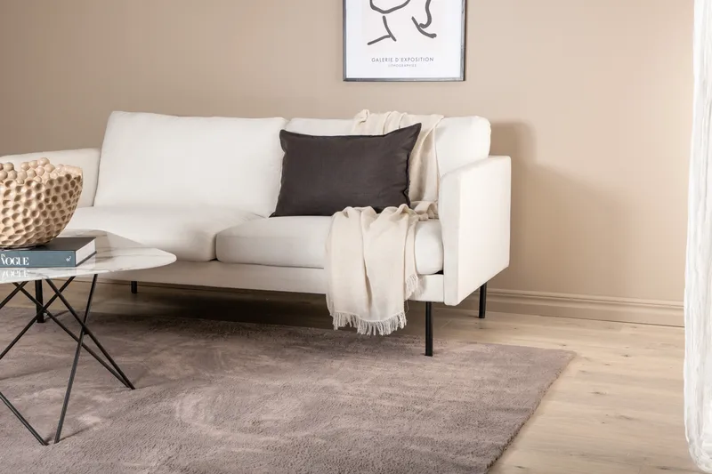 Nina Flatvevd Matte 200x300 cm - Nougat - Tekstiler - Tepper & Matter - Flatvevde tepper