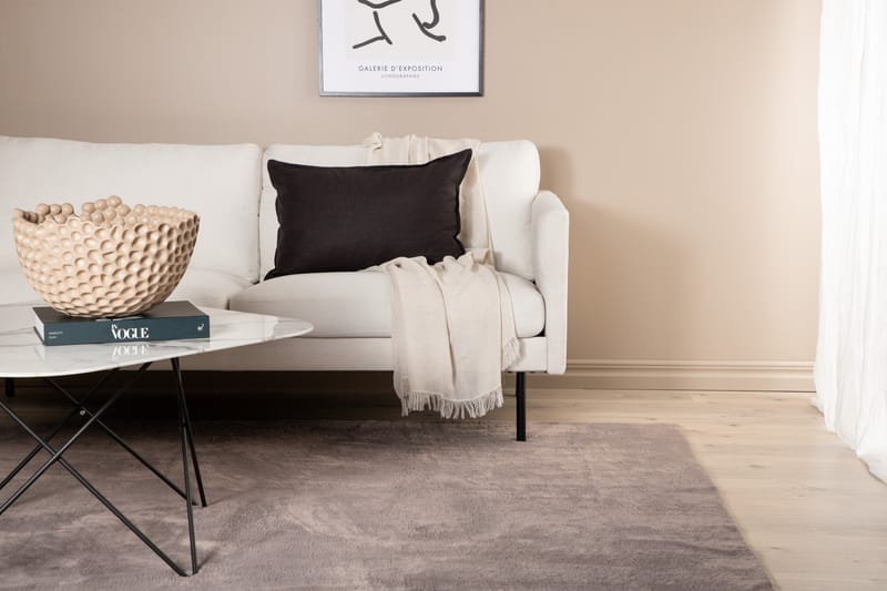 Nina Flatvevd Matte 200x300 cm - Nougat - Tekstiler - Tepper & Matter - Flatvevde tepper