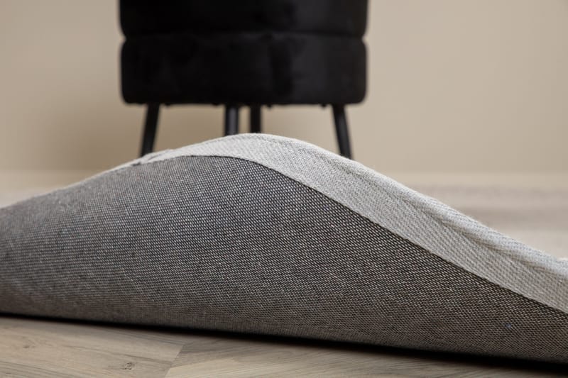 Teddy Ryematte Rund 200 cm - Grå - Tekstiler - Tepper & Matter - Moderne tepper - Ryeteppe