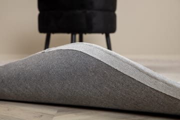 Teddy Ryematte Rund 200 cm - Grå - Tekstiler - Tepper & Matter - Moderne tepper - Ryeteppe