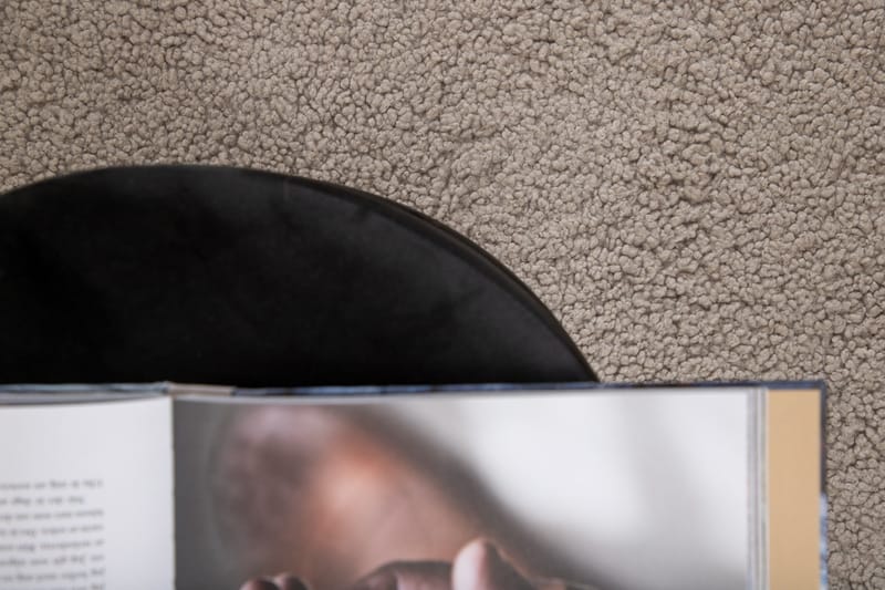 Teddy Ryematte Rund 200 cm - Grå - Tekstiler - Tepper & Matter - Moderne tepper - Ryeteppe