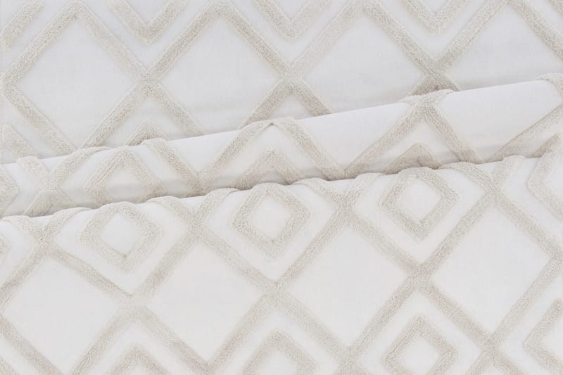 Towa Wiltonmatte 160x230 cm - Hvid - Tekstiler - Tepper & Matter - Moderne tepper - Wiltontepper