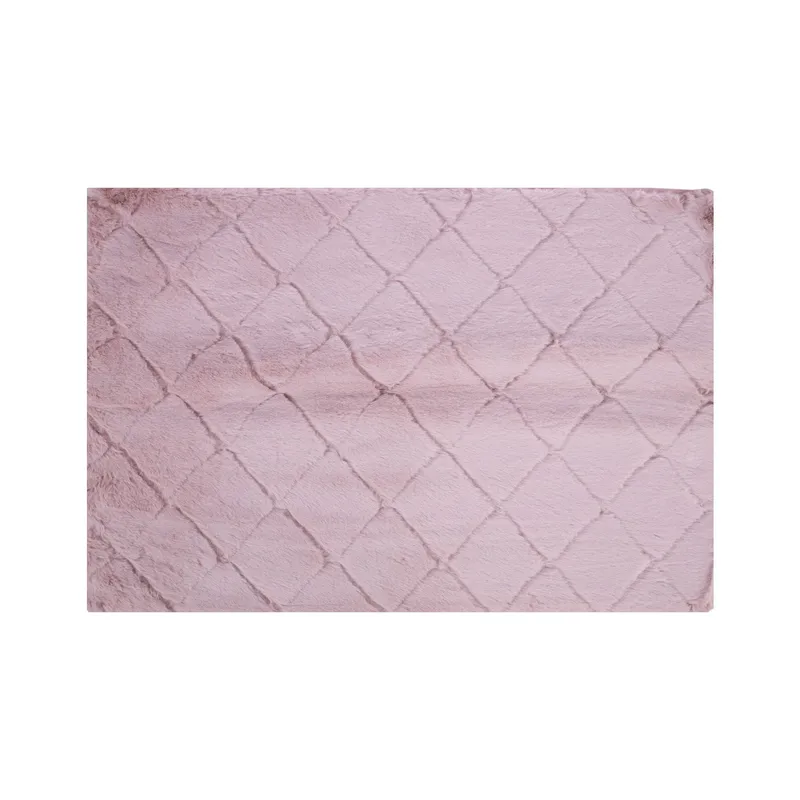 Teppe Älvdor 60x90 cm, Rosa
