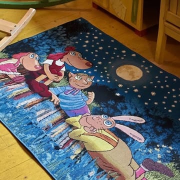 Teppe Relvi 120x180 cm - blå - Tekstiler - Barnetekstiler - Barnetepper