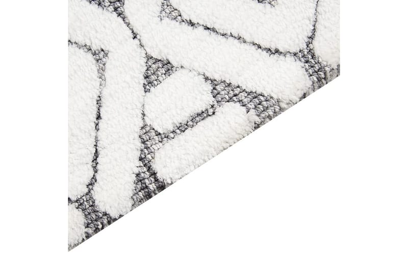 Teppe Sibi - Hvit, Grå, 300x400 cm - Tekstiler - Tepper & Matter - Store tepper