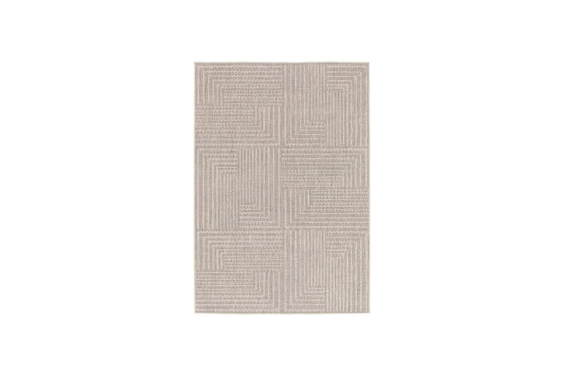 Tepper Hillerstorp Belle uteplassmatte 160x230 cm Grå - Grå - Tekstiler - Tepper & Matter - Utendørstepper