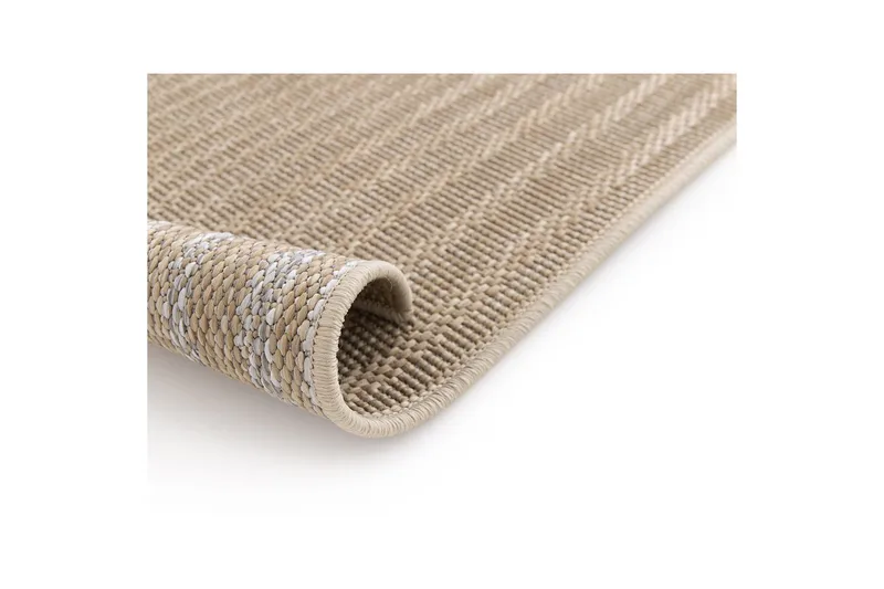 Tepper Hillerstorp Belle uteplassmatte 240x340 cm Beigebrun - Beigebrun - Tekstiler - Tepper & Matter - Utendørstepper