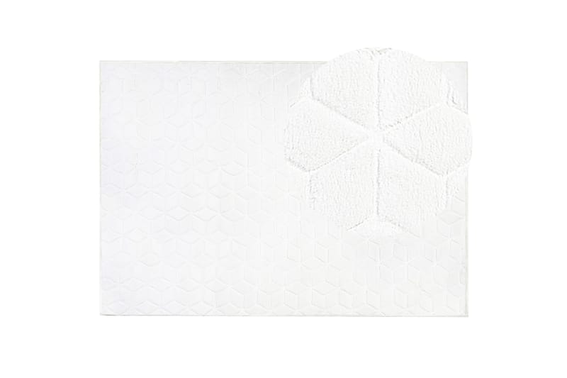 Thatta Skinnteppe 80x150 cm - Hvit - Tekstiler - Tepper & Matter - Skinn & pelstepper