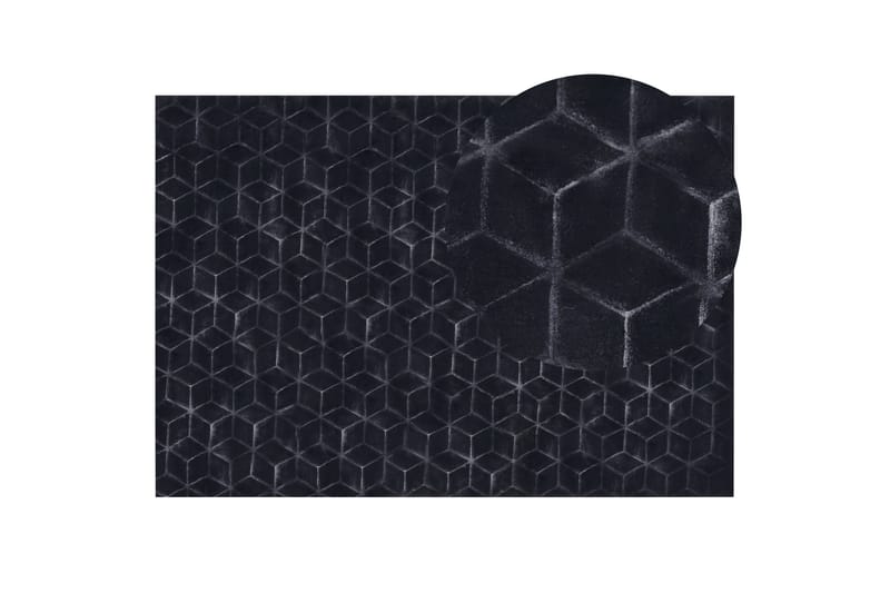 Thatta Skinnteppe 80x150 cm - Svart - Tekstiler - Tepper & Matter - Skinn & pelstepper