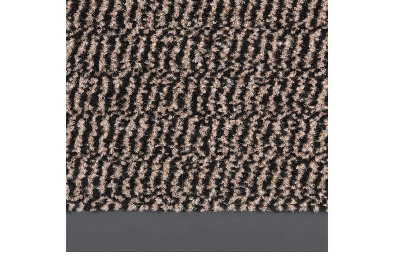 Tuftet dørmatte 40x60 cm mørkebrun - Brun - Hall matte