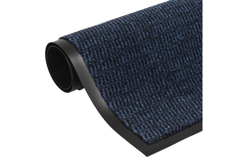 Tuftet dørmatte 60x180 cm blå - Blå - Hall matte