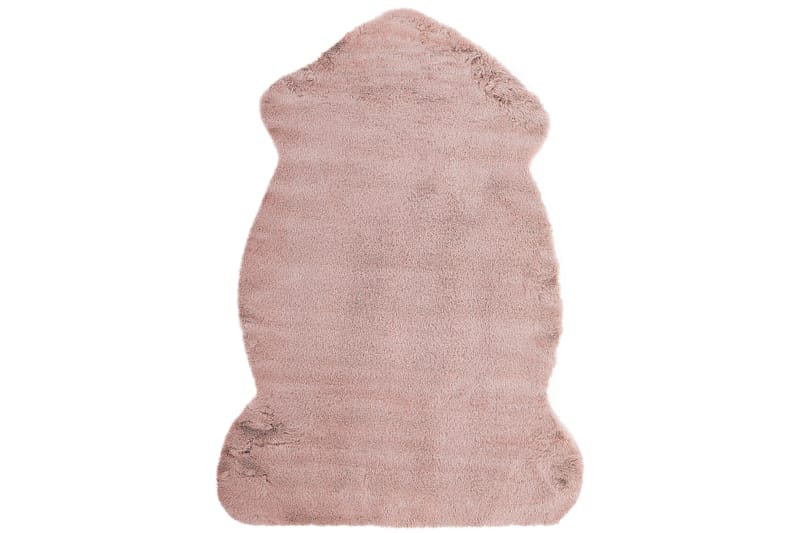 Undara Skinnteppe 60x90 cm - Rosa - Skinn & pelstepper