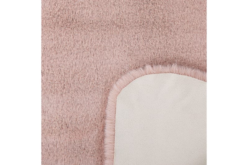 Undara Skinnteppe 60x90 cm - Rosa - Tekstiler - Tepper & Matter - Skinn & pelstepper