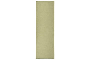 Utendørs flatvevd teppe 80x250 cm grønn - grønn - Tekstiler - Tepper & Matter - Utendørstepper