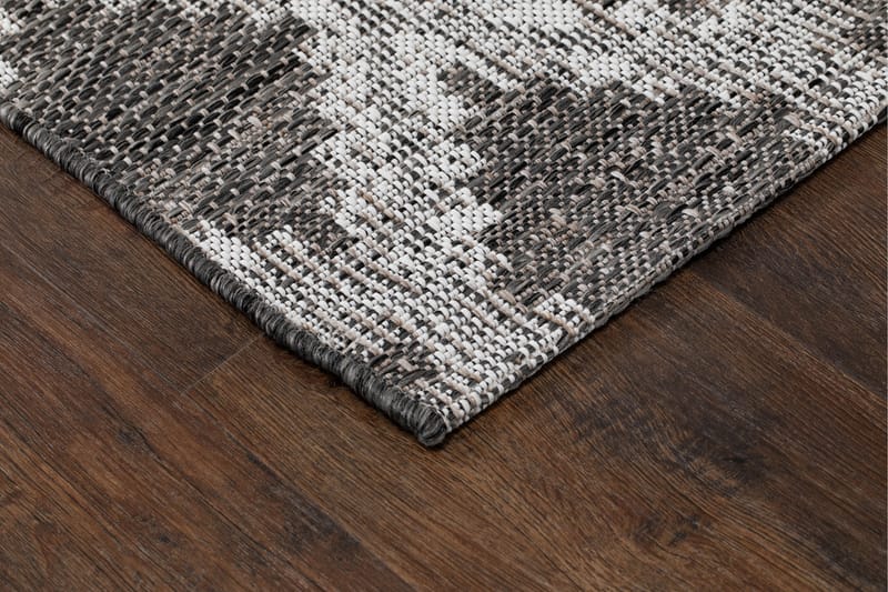 Athena Kilim Utendørsmatte 200x290 cm - Grå - Tekstiler - Tepper & Matter - Utendørstepper