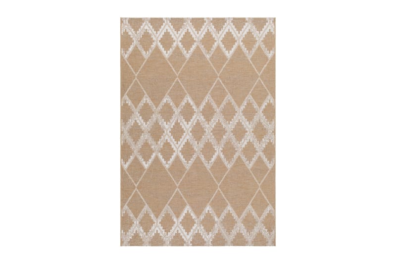 Athena Kilim Utendørsmatte 200x290 cm - Natur - Tekstiler - Tepper & Matter - Utendørstepper