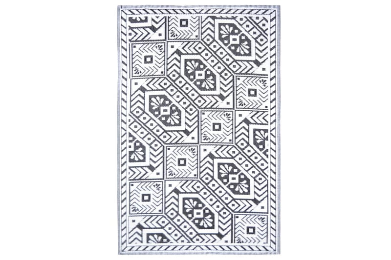 Esschert Design Uteppe 182x122 cm diamant - Svart - Tekstiler - Tepper & Matter - Utendørstepper