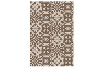 Esschert Design Uteppe 182x122 cm portugisiske fliser - Brun - Tekstiler - Tepper & Matter - Utendørstepper