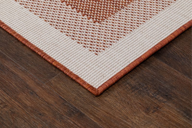 Havanna Frame Utendørsmatte 160x230 cm - Cayenne - Tekstiler - Tepper & Matter - Utendørstepper
